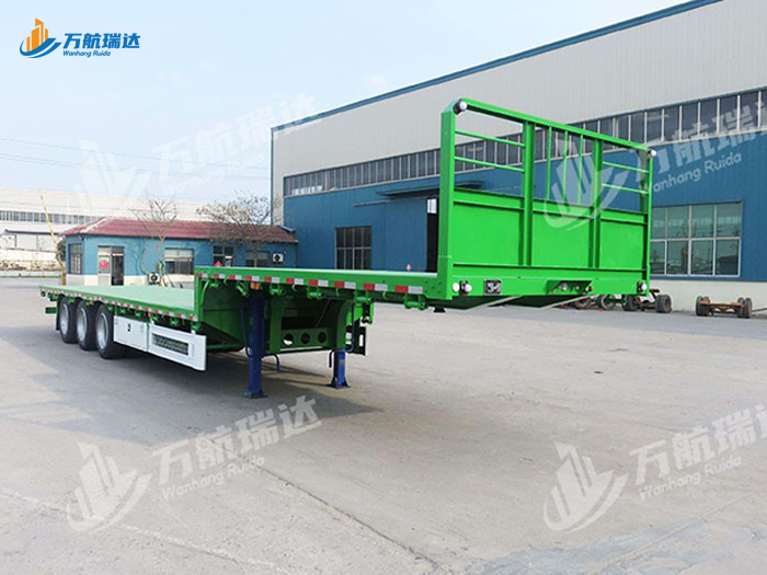 高低平板半挂车