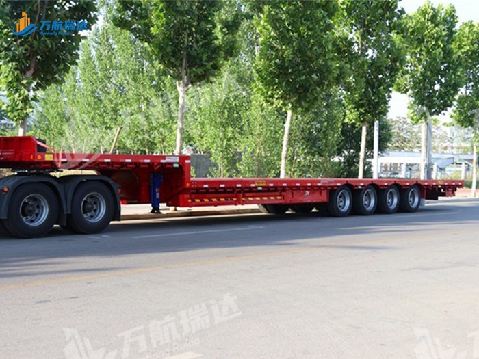 高低平板半挂车
