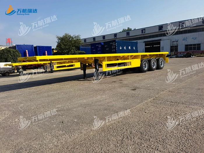 集装箱平板运输半挂车