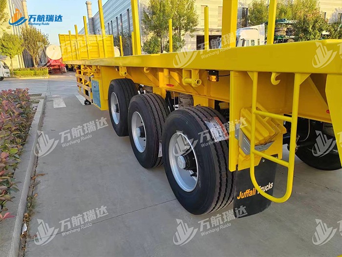 集装箱平板运输半挂车