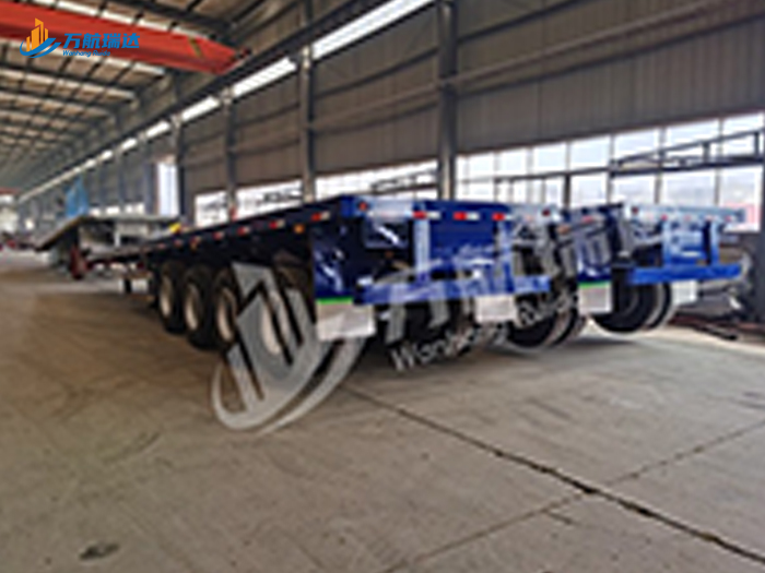 集装箱平板运输半挂车