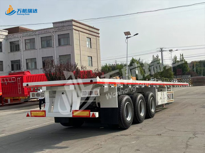 集装箱平板运输半挂车