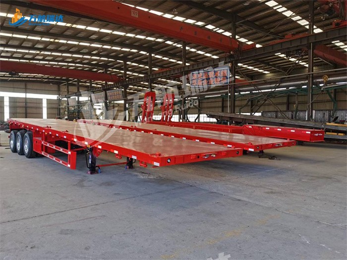 集装箱平板运输半挂车