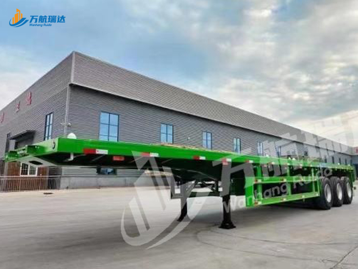 集装箱平板运输半挂车