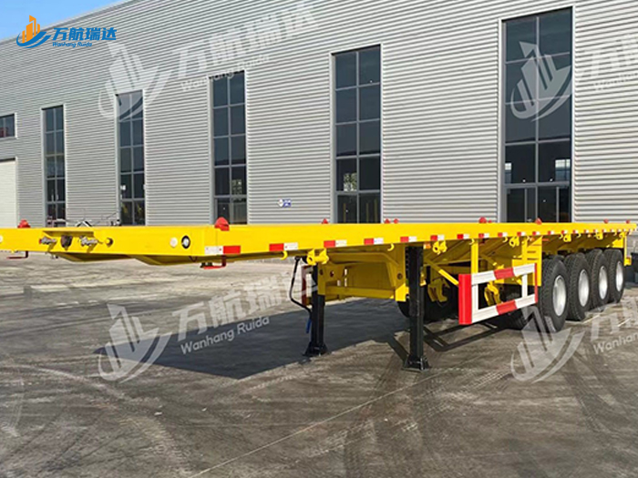 集装箱平板运输半挂车