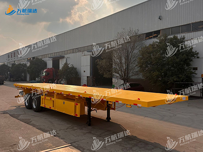 集装箱平板运输半挂车