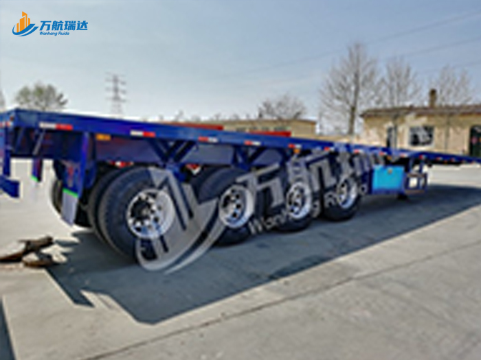 集装箱平板运输半挂车
