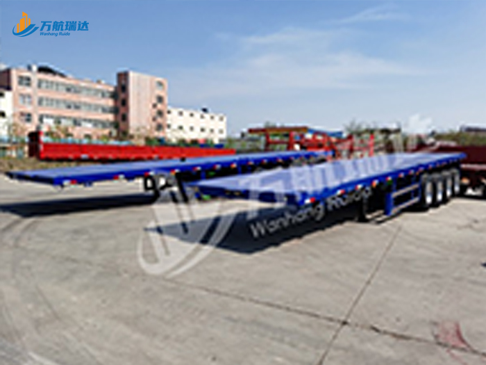 集装箱平板运输半挂车