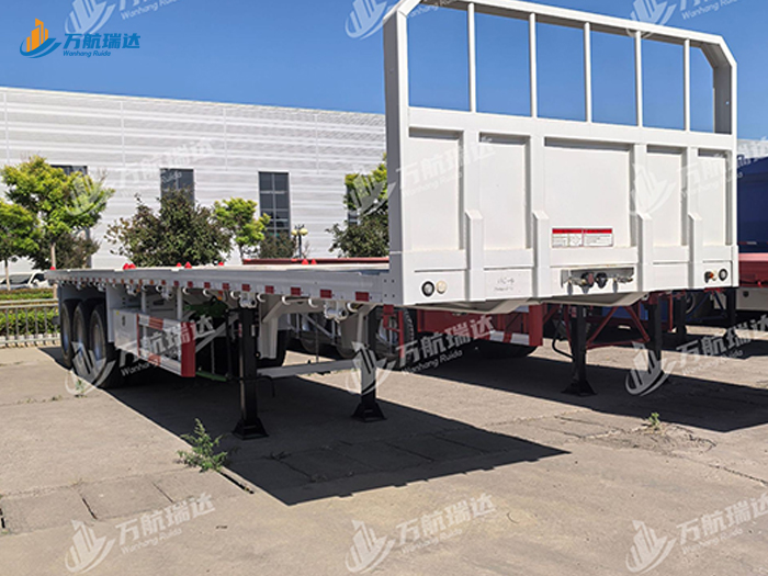 集装箱平板运输半挂车