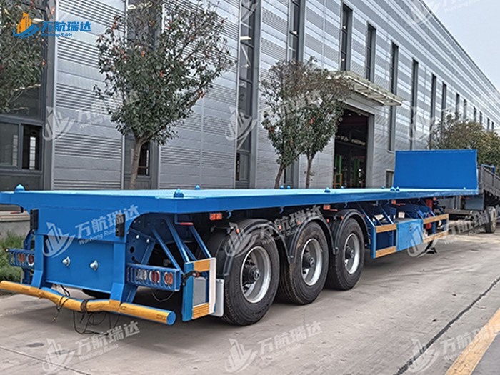 集装箱平板运输半挂车