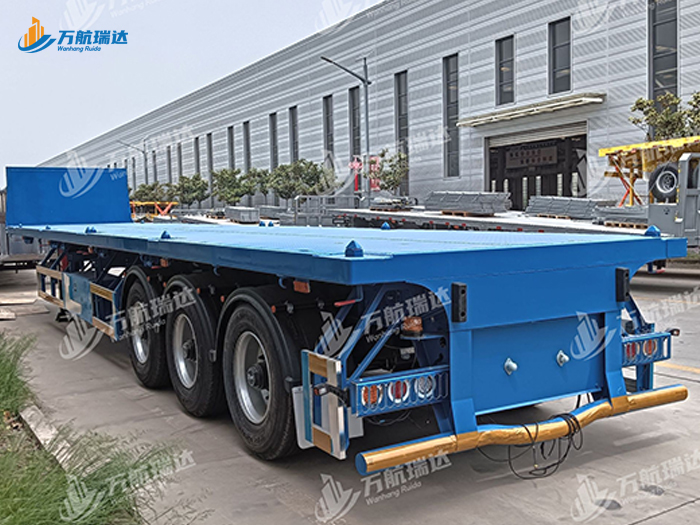 集装箱平板运输半挂车