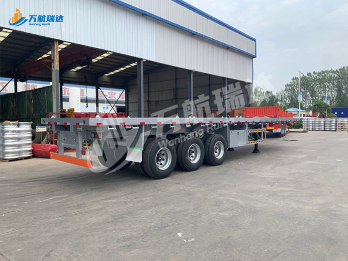 集装箱平板运输半挂车