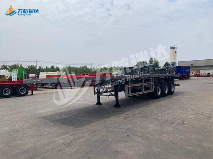 集装箱平板运输半挂车