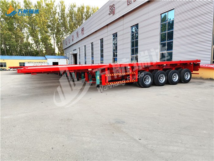 集装箱平板运输半挂车