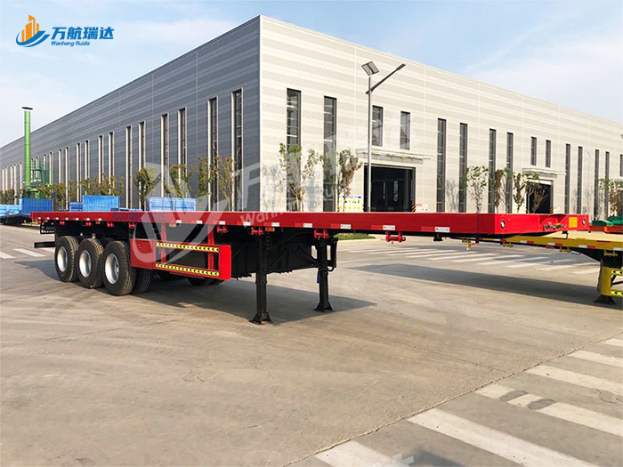 集装箱平板运输半挂车