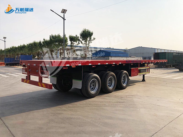 集装箱平板运输半挂车