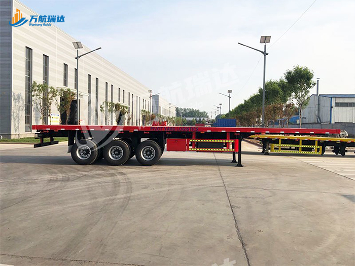 集装箱平板运输半挂车
