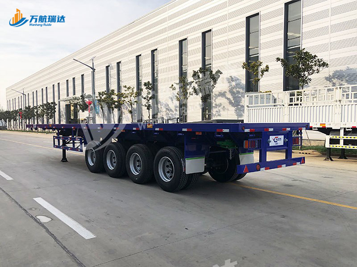 集装箱平板运输半挂车