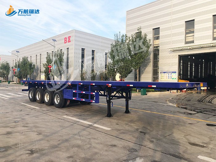 集装箱平板运输半挂车