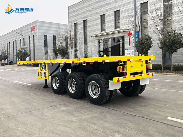 集装箱平板运输半挂车