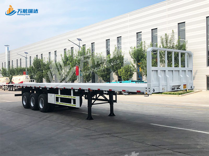 集装箱平板运输半挂车