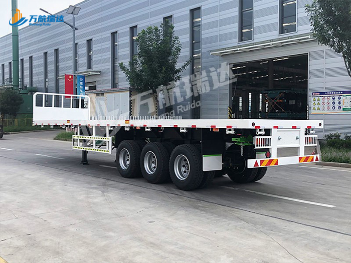 集装箱平板运输半挂车