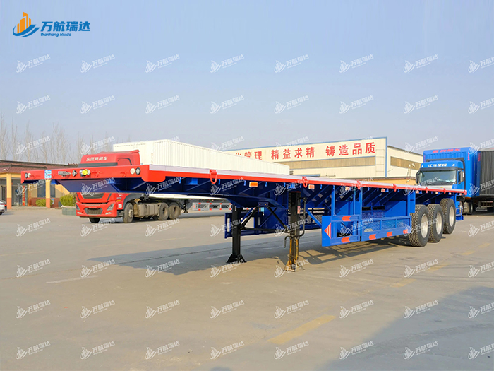 直平板运输半挂车