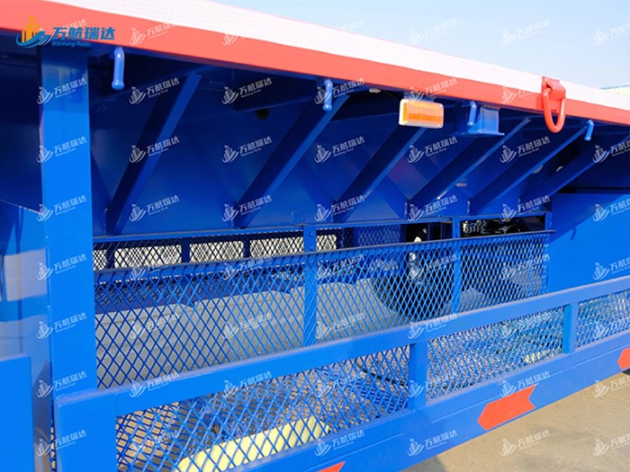 直平板运输半挂车