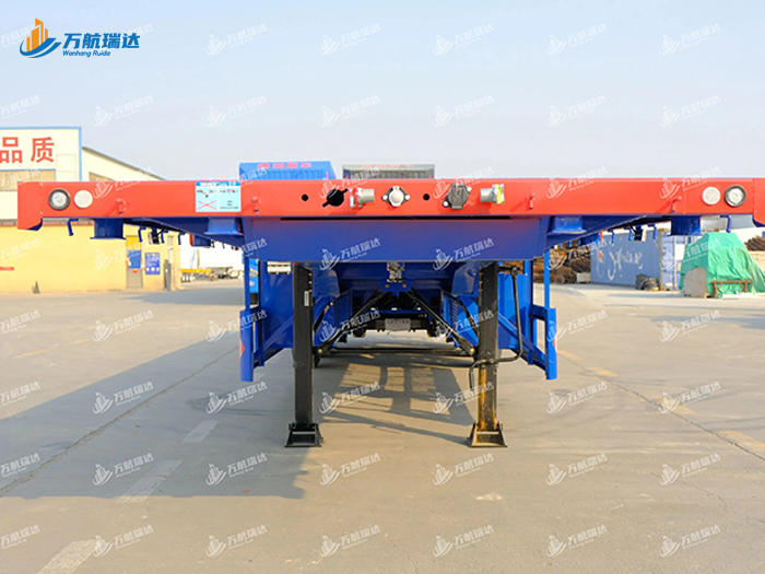 直平板运输半挂车