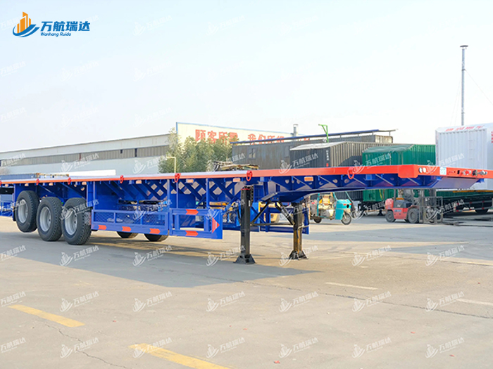 直平板运输半挂车