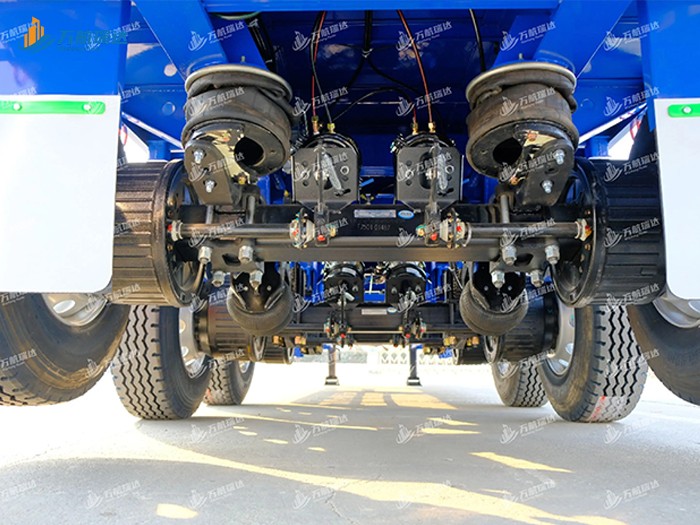 直平板运输半挂车