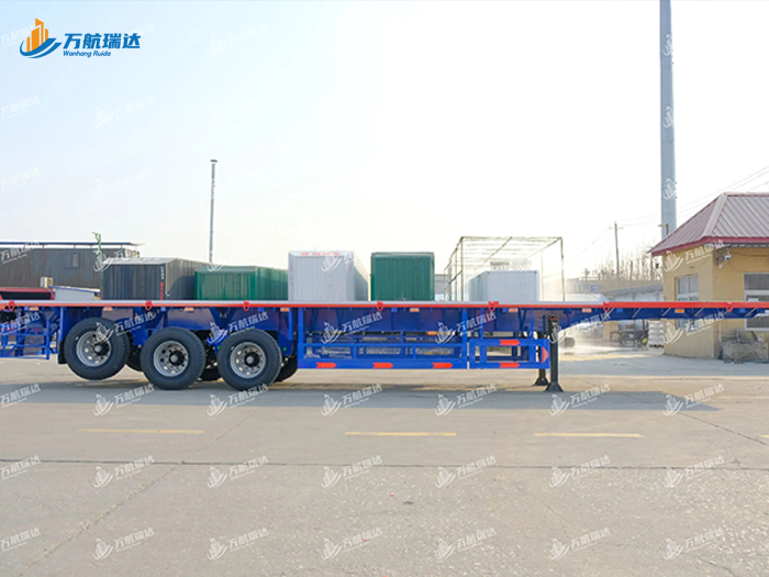 直平板运输半挂车