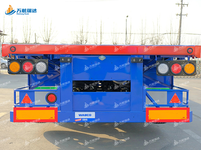 直平板运输半挂车