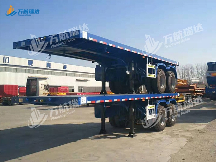 直平板运输半挂车