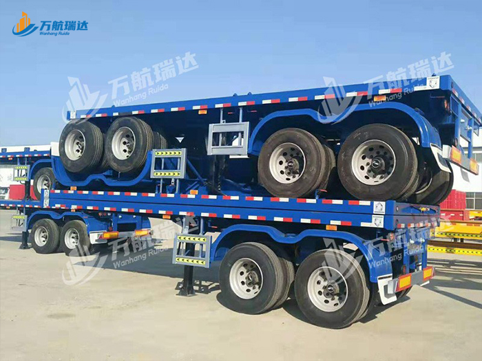 直平板运输半挂车
