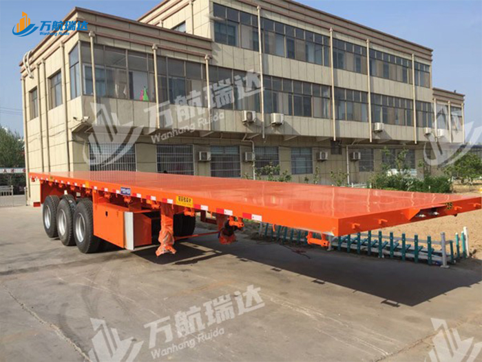 直平板运输半挂车