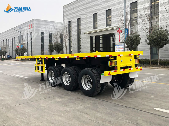 直平板运输半挂车