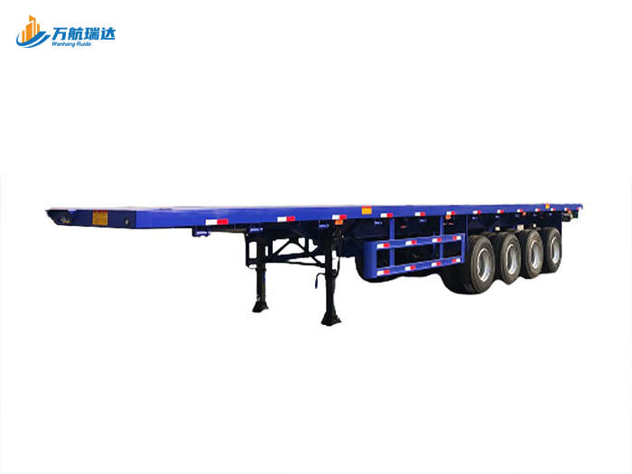 直平板运输半挂车