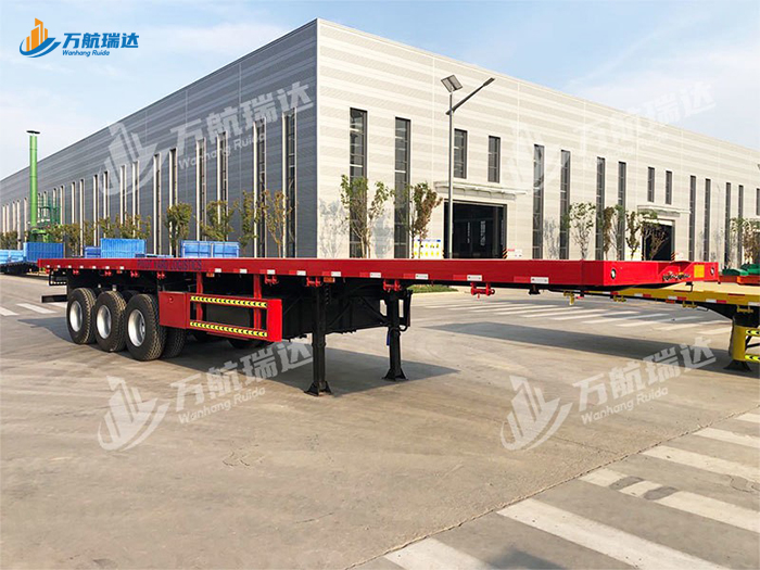 直平板运输半挂车