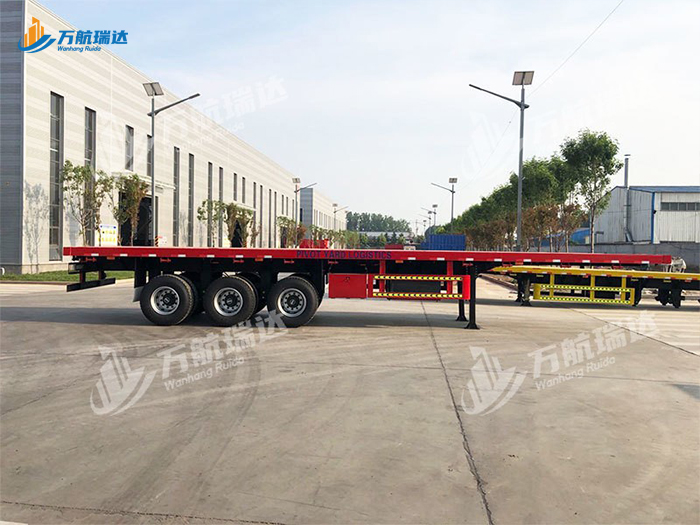 直平板运输半挂车