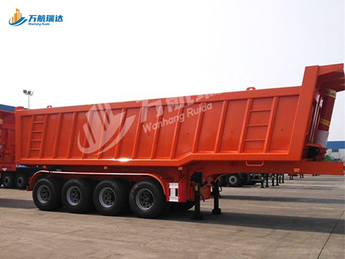 出口型厢式后翻自卸车