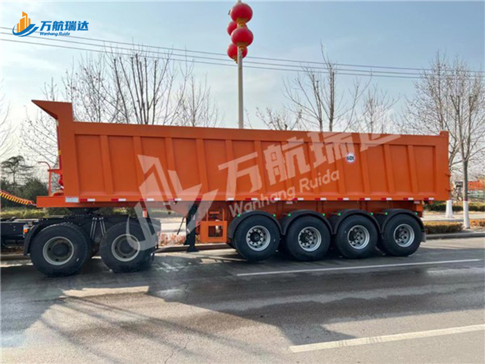 出口型厢式后翻自卸车