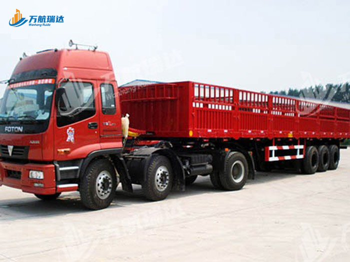 出口型仓栏半挂车