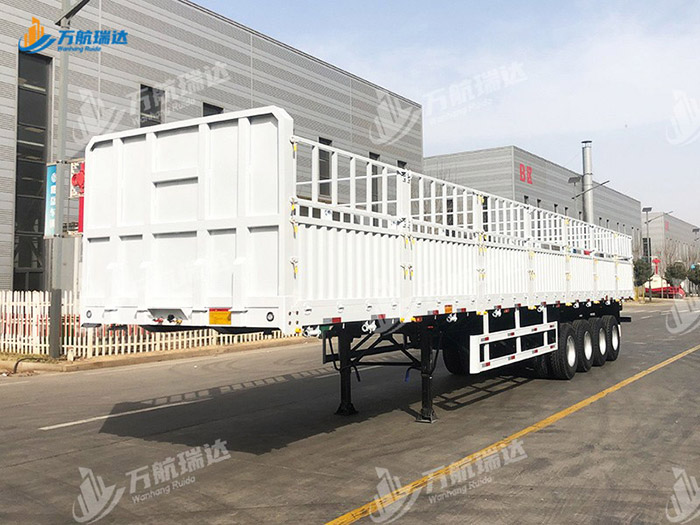 出口型仓栏半挂车